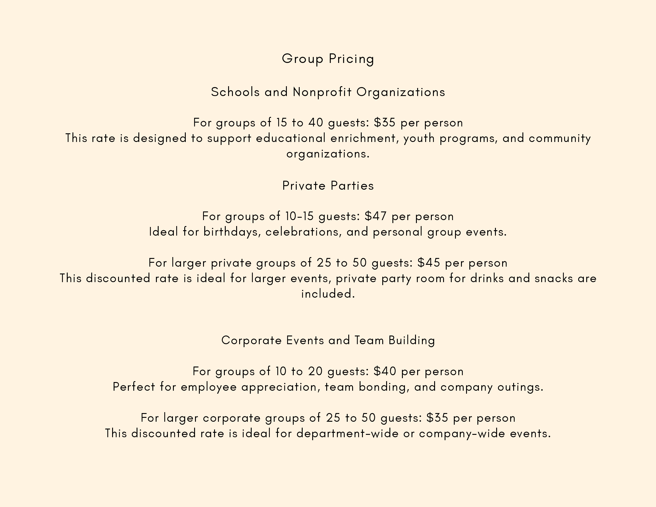 Pricing Brochure - Page 4